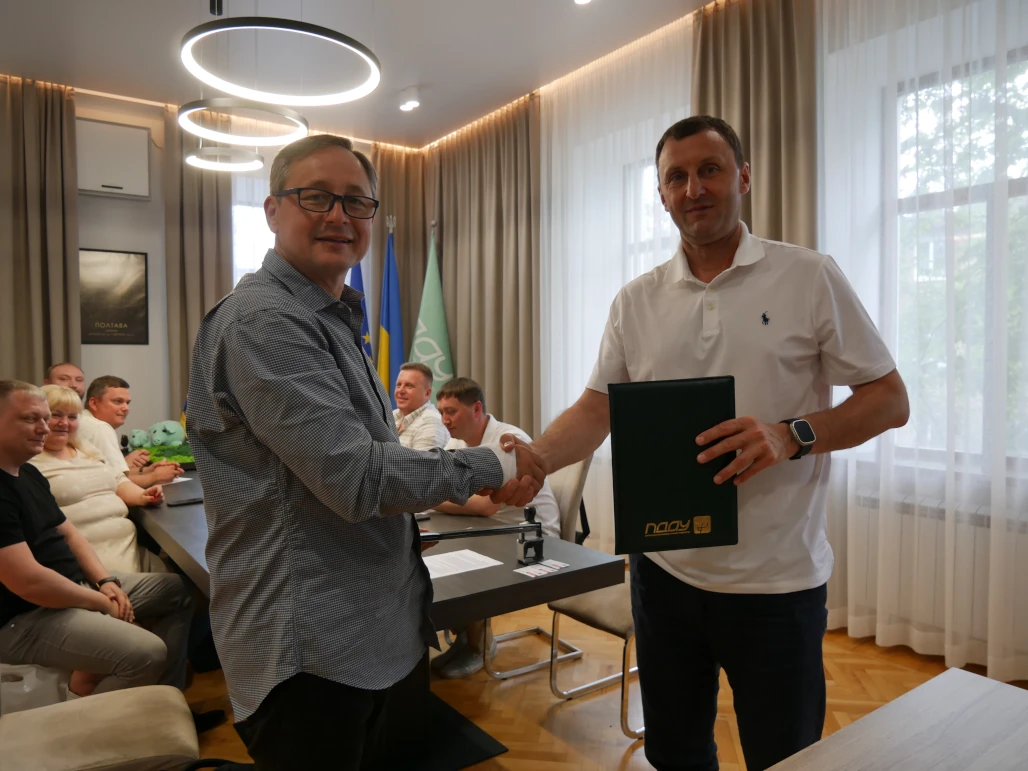AB „ELVORTI“ ir PDAU jungia jėgas Ukrainos agrosektoriaus bei švietimo plėtrai