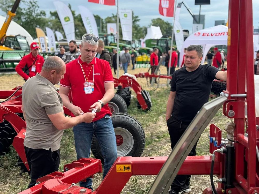 ELVORTI parodoje „AGRO KIROVOHRADŠČINA 2026“: diskinio skutiklio ERIDAN 6000 premjera ir šiuolaikinių žemės ūkio technologijų demonstravimas — 7