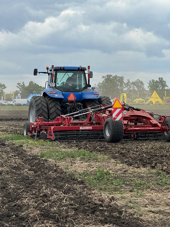ELVORTI parodoje „AGRO KIROVOHRADŠČINA 2026“: diskinio skutiklio ERIDAN 6000 premjera ir šiuolaikinių žemės ūkio technologijų demonstravimas — 1
