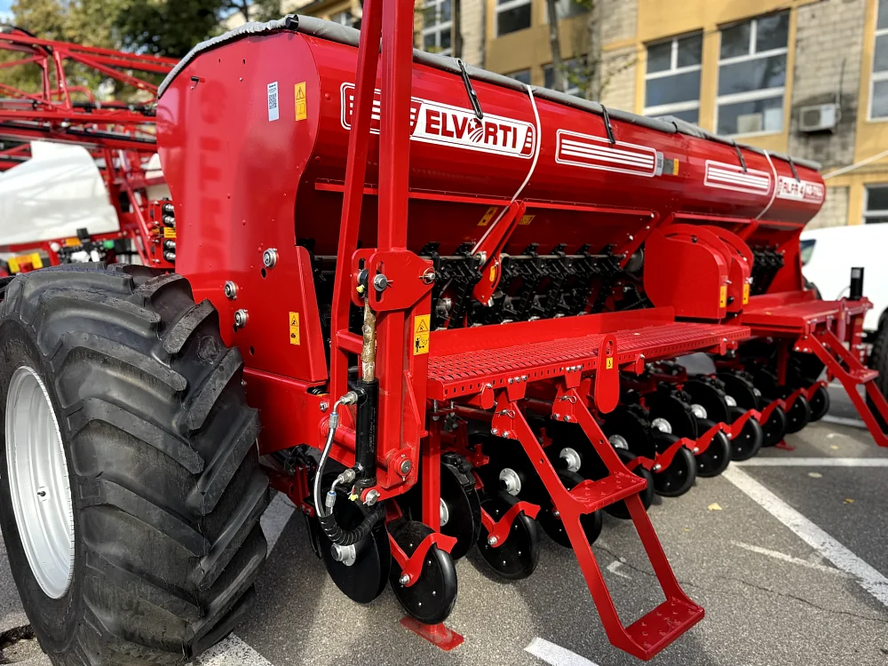 Naujo dizaino ALFA 4 No-Till premjera iš ELVORTI parodoje MOLDAGROTECH 2026 — 2