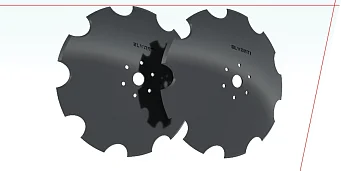 DISKAI, PAGAMINTI IŠ BORO TURINČIŲ EUROPIETIŠKŲ PLIENŲ